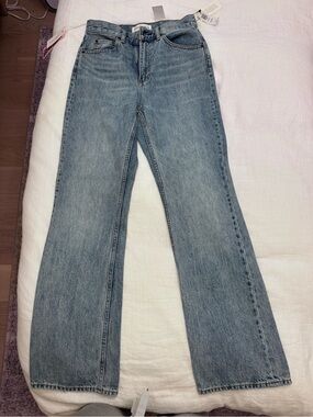 Denim Forum Light Blue Boot-Cut Jeans